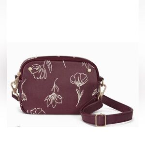 Thirty One Bags Double Zipped Crossbody NWT